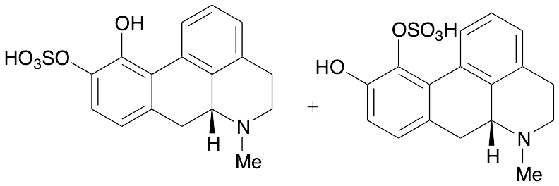 Mixture of (R)-Apomorphine-11-sulfate + (R)-Apomorphine-10-sulfate - image 1