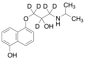 5-Hydroxy Propranolol-d5 - image 1