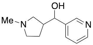 1-Methyl-3 (hydroxy- (3-pyridyl) methyl) Pyrrolidine (Mixture of Diastereomers) - image 1