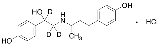 Ractopamine-d3 HCl (2-hydroxyethyl-1,1,2-d3) (mixture of diastereomeres) - image 1