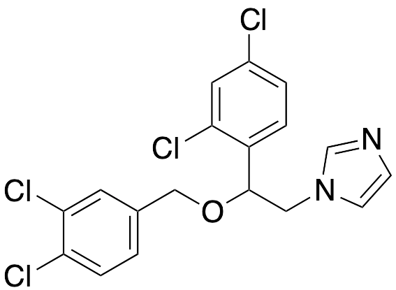 1-[2-(2,4-Dichlorophenyl)-2-[(3,4-dichlorophenyl)methoxy]ethyl]-1H-imidazole - image 1