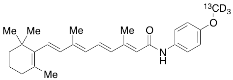 4-Methoxy Fenretinide-13C,d3 - image 1