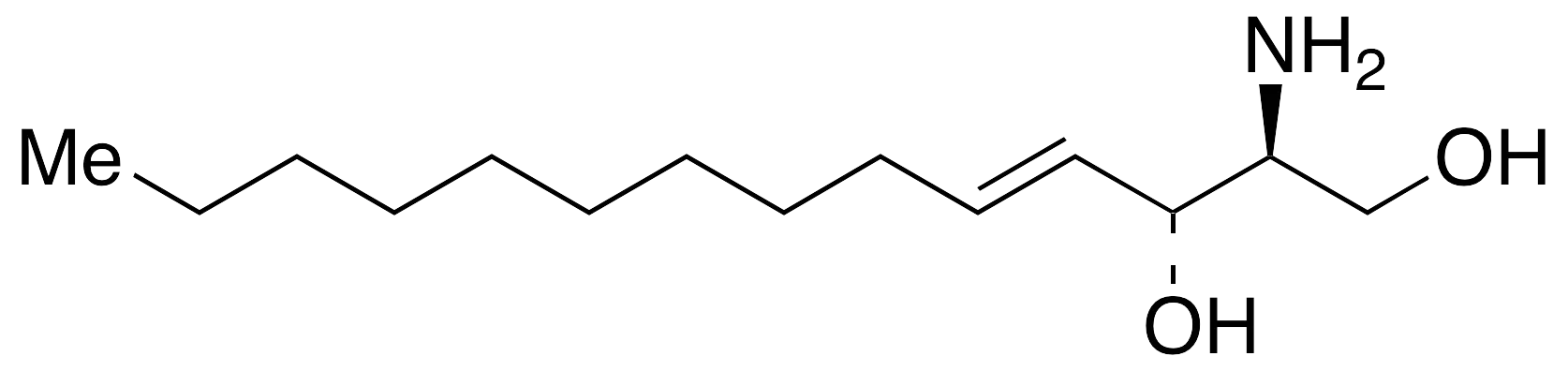 (2S,3R,4E)-2-Amino-4-tetradecene-1,3-diol - image 1