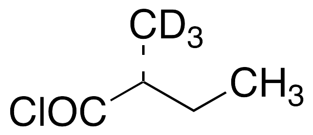 (R)-2-Methylbutyric Acid Chloride-d3 - image 1