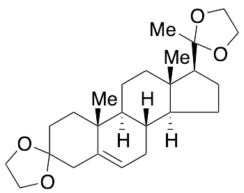 Pregn-5-ene-3,20-dione Bis(cyclic ethylene acetal) - image 1