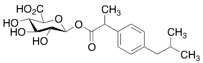Ibuprofen Acyl-Beta-D-glucuronide (mixture of diastereomers) - image 1
