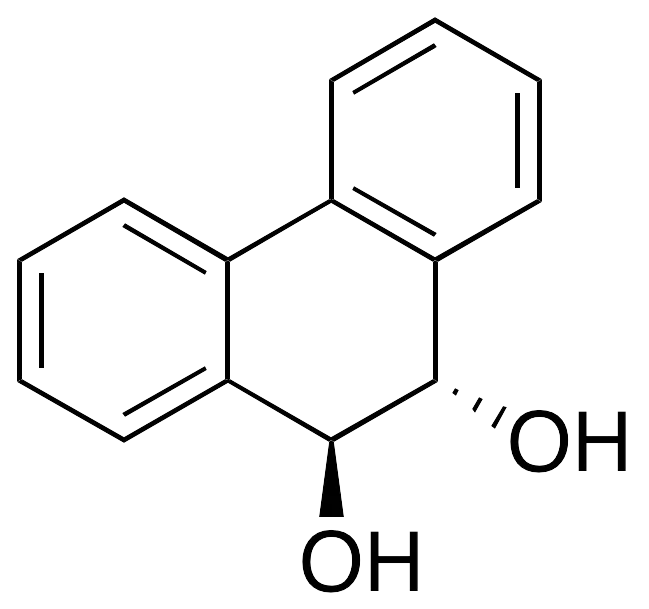 trans-9,10-Dihydroxy-9,10-dihydrophenanthrene - image 1