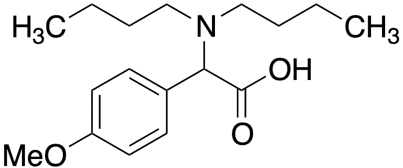 Alpha-(Dibutylamino)-4-methoxy-benzeneacetic Acid - image 1