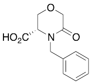 (S)-(+)-4-Benzylmorpholin-5-one-3-carboxylic Acid - image 1