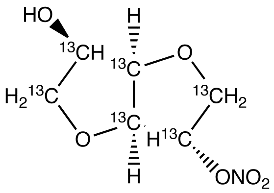 Isosorbide-13C6 2-Nitrate (>90%) - image 1