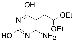 2,4-Dihydroxy-6-amino-5-diethoxyethylpyrimidine - image 1