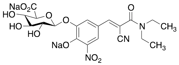 Entacapone 3-Beta-D-Glucuronide Disodium Salt - image 1