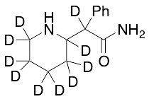 Alpha-Phenyl-2-piperidineacetamide-d10 (Mixture of Diastereomers) - image 1
