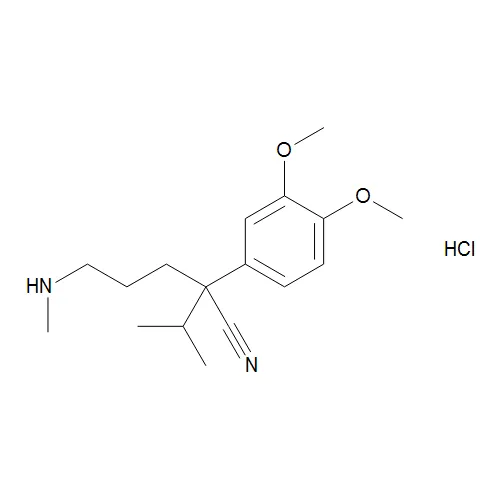 3,4-Dimethoxy-a-[3-(methylamino)propyl]-a-(1-methylethyl)-benzeneacetonitrile Hydrochloride - image 1