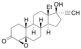 (4Beta,5Beta,17Alpha)- 4,5-Epoxy-13-ethyl-17-hydroxy-18,19-dinorpregn-20-yn-3-one - image 1