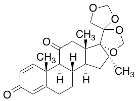 (16Alpha)-16-Methyl-17,20:20,21-bis[methylenebis(oxy)]-pregna-1,4-diene-3,11-dione - image 1