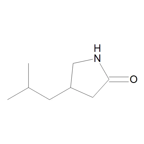 4-Isobutyl-2-pyrrolidinone (pregabalin lactam impurity) - image 1