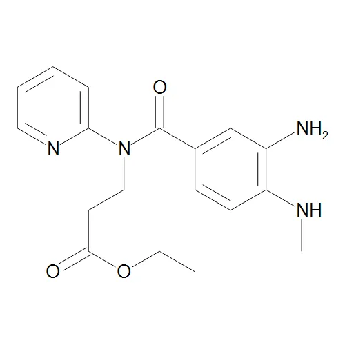 N-[3-Amino-4-(methylamino)benzoyl]-N-2-pyridinyl-Beta-alanine Ethyl Ester - image 1