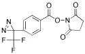 4-[3-(Trifluoromethyl)diazirin-3-yl]benzoic Acid N-Hydroxysuccinimide Ester - image 1