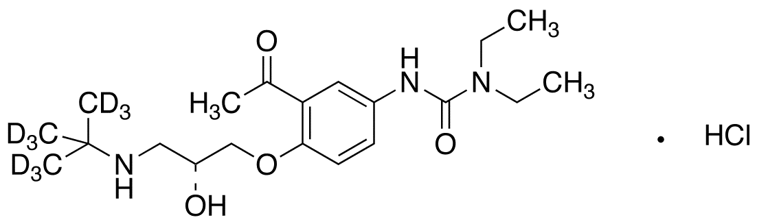 (R)-(+)-Celiprolol-d9 Hydrochloride - image 1