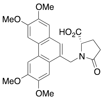 5-Oxo-1-[(2,3,6,7-tetramethoxy-9-phenanthrenyl)methyl]-L-proline - image 1