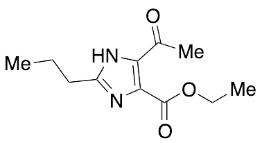 5-Acetyl-2-propyl-1H-Imidazole-4-carboxylic Acid Ethyl Ester - image 1