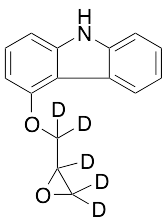 4-(2,3-Epoxypropoxy-d5)carbazole - image 1