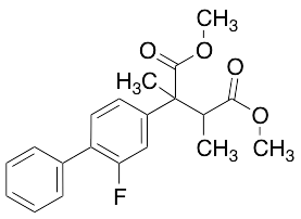 2-(2-Fluoro[1,1'-biphenyl]-4-yl)-2,3-dimethylbutanedioic Acid Dimethyl Ester - image 1
