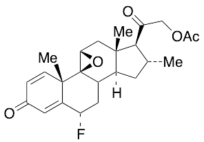 (6Alpha,9Beta,11Beta,16Alpha)-21-(Acetyloxy)-9,11-epoxy-6-fluoro-16-methyl-pregna-1,4-diene-3,20-dione - image 1