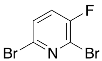 2,6-Dibromo-3-fluoropyridine - image 1