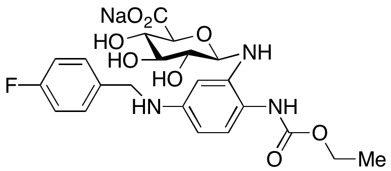 Retigabine N-Beta-D-Glucuronide Sodium Salt - image 1