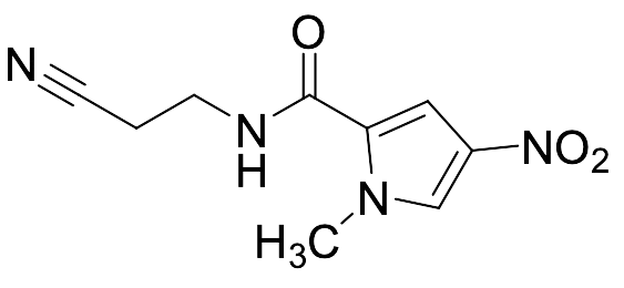N-(2-Cyanoethyl)-1-methyl-4-nitro-1H-pyrrole-2-carboxamide - image 1
