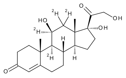 Cortisol-9,11,12,12-d4 - image 1
