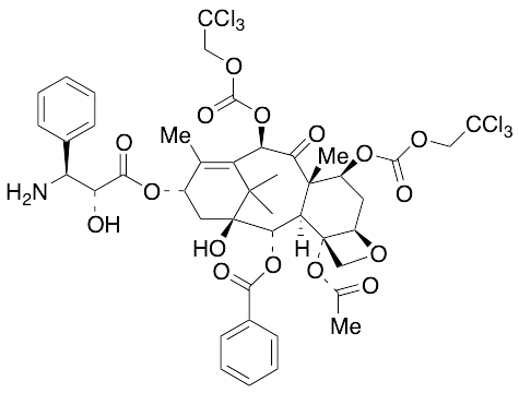 N-Des-t-boc-10-deacetyl-7,10-O-bis{[(2,2,2-trichloroethyl)oxy]carbonyl} Docetaxel - image 1