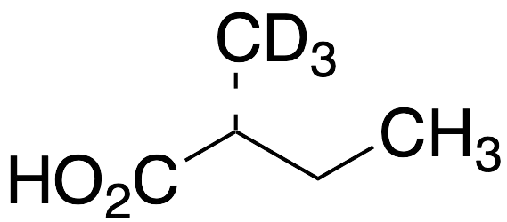 (R)-2-Methylbutyric Acid-d3 - image 1