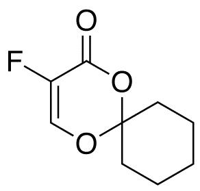 3-Fluoro-1,5-dioxaspiro[5.5]undec-3-en-2-one - image 1