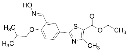 2-[3-[(Hydroxyimino)methyl]-4-(2-methylpropoxy)phenyl]-4-methyl-5-Thiazolecarboxylic Acid Ethyl Ester - image 1