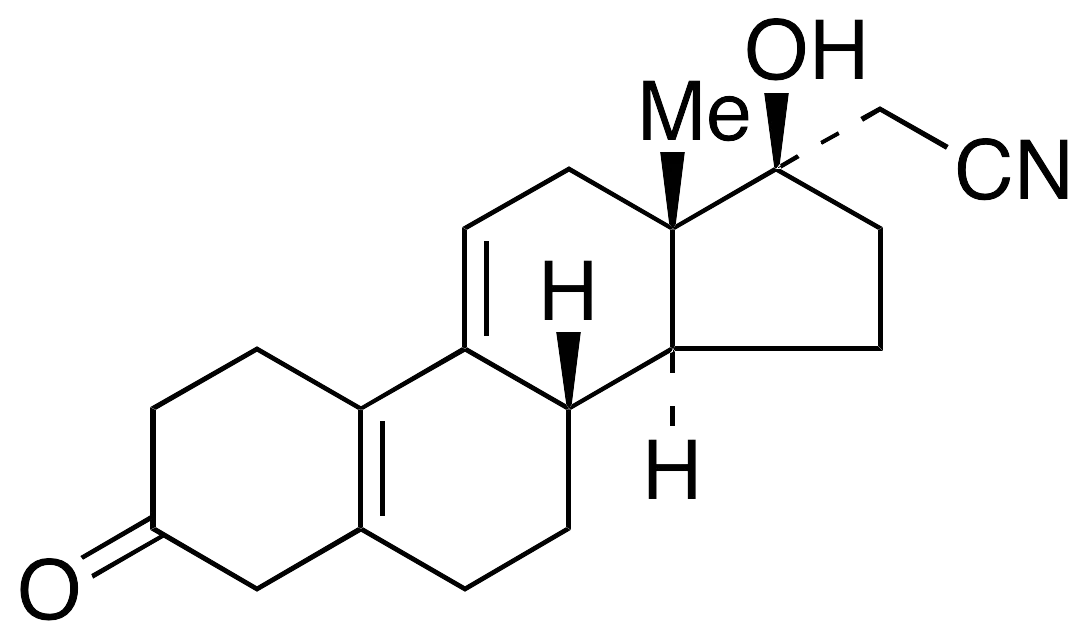 (17a)-17-Hydroxy-3-oxo-19-norpregna-5(10),9(11)-diene-21-nitrile - image 1