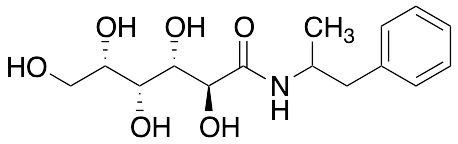 (2S,3S,4R,5S)-2,3,4,5,6-Pentahydroxy-N-(1-phenylpropan-2-yl)hexanamide - image 1