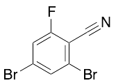 2,4-Dibromo-6-Fluoro-Benzonitrile - image 1