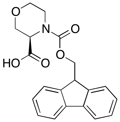 4-Fmoc-3(R)-morpholinecarboxylic Acid - image 1