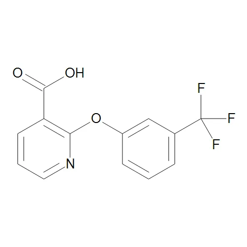 2-[3-(Trifluoromethyl)phenoxy]nicotinic Acid - image 1