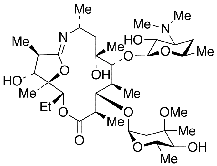 N-Despropyl Gamithromycin 10,13-Imino Ether - image 1