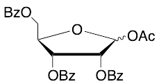 1-O-Acetyl-2,3,5-tri-O-benzoyl-Alpha,Beta-D-ribofuranose - image 1