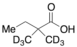 2,2-Dimethylbutanoic Acid-d6 - image 1