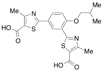 2,2'-[4-(2-Methylpropoxy)-1,3-phenylene]bis[4-methyl-5-thiazolecarboxylic Acid - image 1