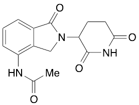 N-[2-(2,6-Dioxo-3-piperidinyl)-2,3-dihydro-1-oxo-1H-isoindol-4-yl]-acetamide - image 1