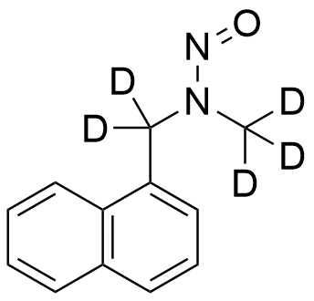 N-Nitroso-N-methyl-1-naphthylmethylamine-D5 - image 1