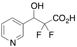 2,2-Difluoro-3-hydroxy-(3-pyridyl)propionic Acid - image 1