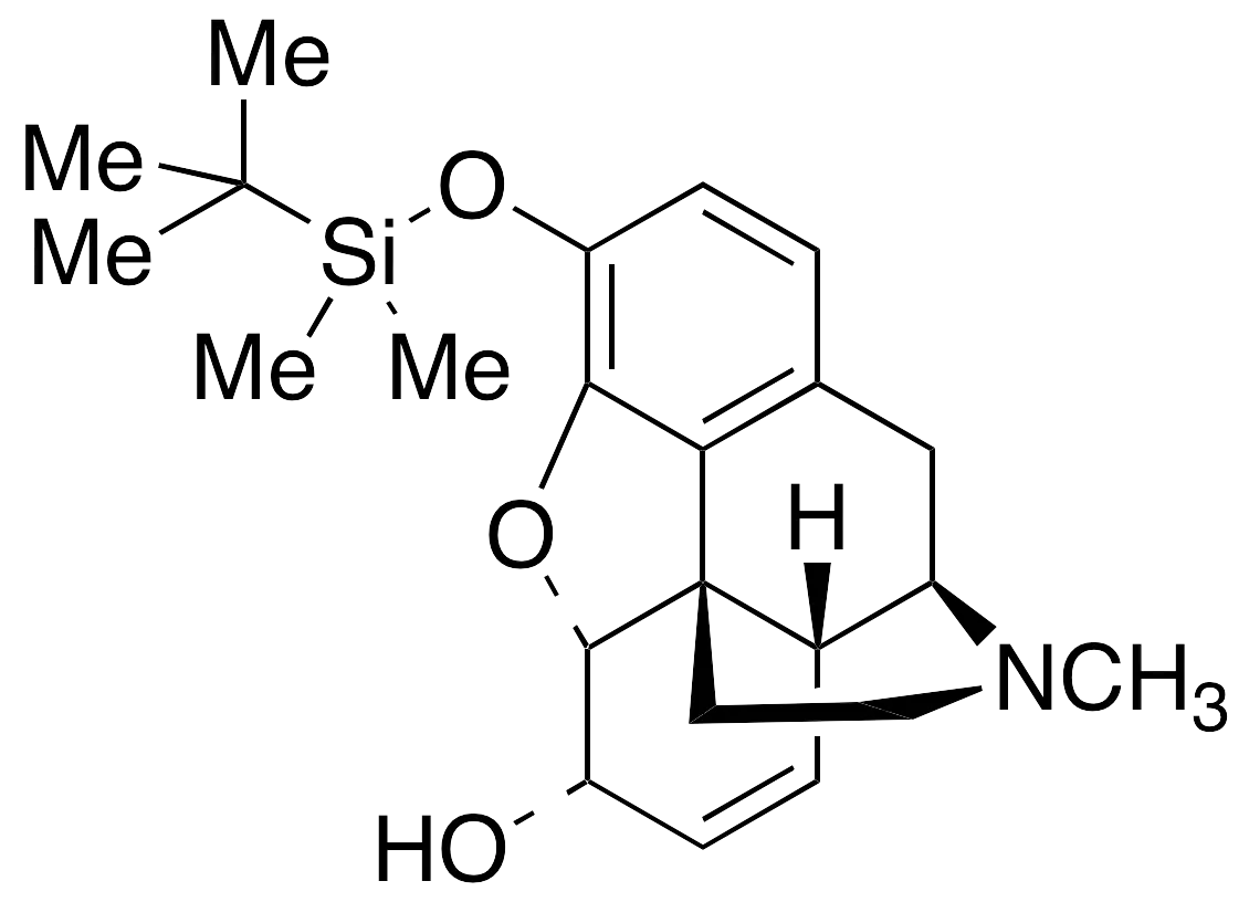 3-(tert-Butyldimethylsilyl)morphine (1.0mg/ml in Acetonitrile) - image 1